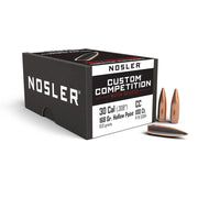 NOSLER 30 Cal 168gr HPBT Custom Comp