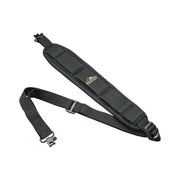 comfort-stretch-rifle-sling-Black / Swivels