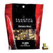 FEDERAL Federal Unprimed Brass Pistol