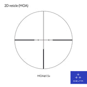 DELTA OPTICAL Titanium HD 1.5-9x45